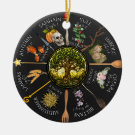 Magickalrad des Jahres Keramik Ornament