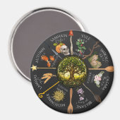 Magickalrad des Jahres Magnet (Vorderseite/Rückseite)