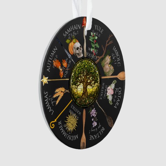 Magickalrad des Jahres Ornament (Vorderseite)
