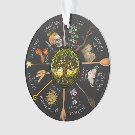 Magickalrad des Jahres Ornament (Vorderseite)