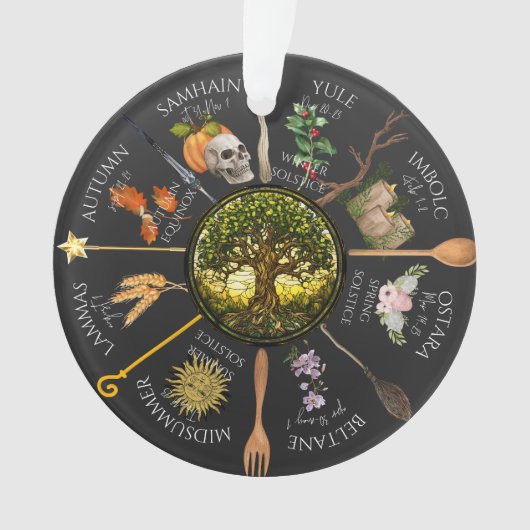 Magickalrad des Jahres Ornament (Vorderseite)