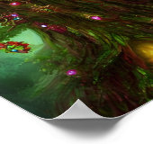 MAGICKE WALDBEUCHTEN POSTER (Ecke)