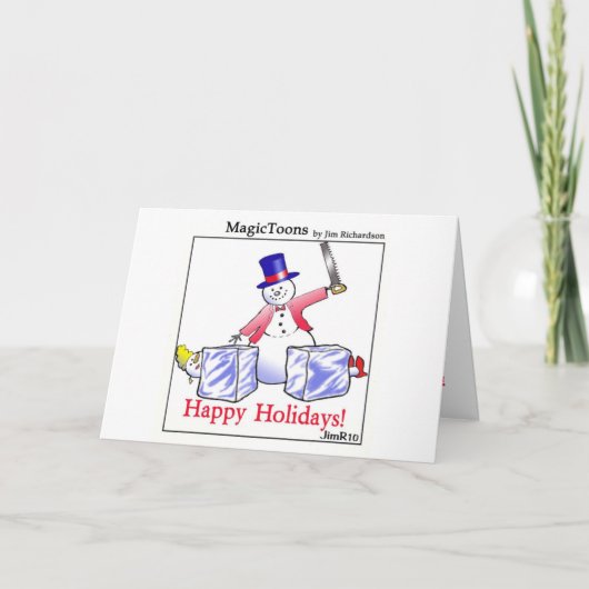 MagicToons Holiday Card! Feiertagskarte (Vorderseite)