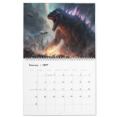 Magiczilla AI Art Kalender (Feb 2027)