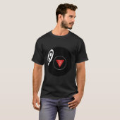Magie 8 Ball Das ist dein Glückstag T-Shirt (Vorne ganz)