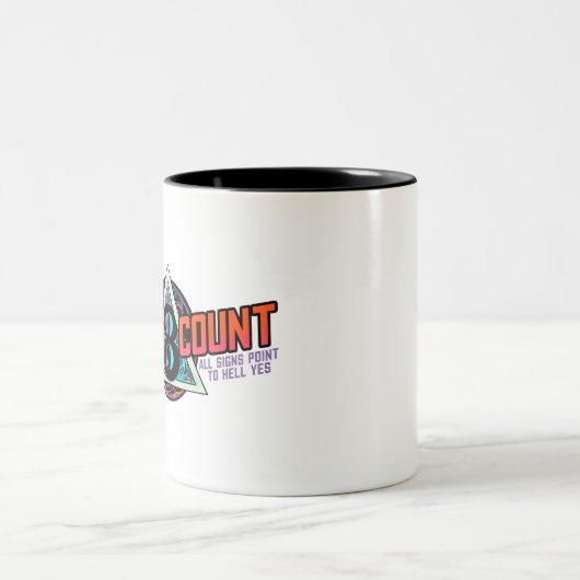 Magie 8 Zählen Tasse (Mittel)