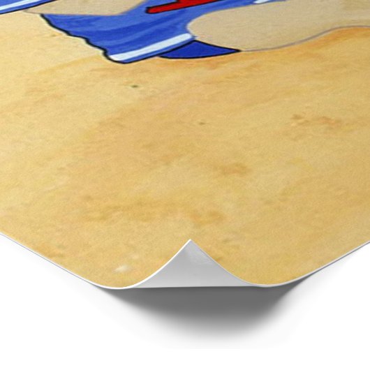 Magie am Meer Poster (Ecke)