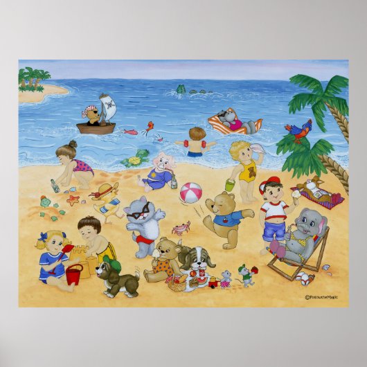 Magie am Meer Poster (Vorne)