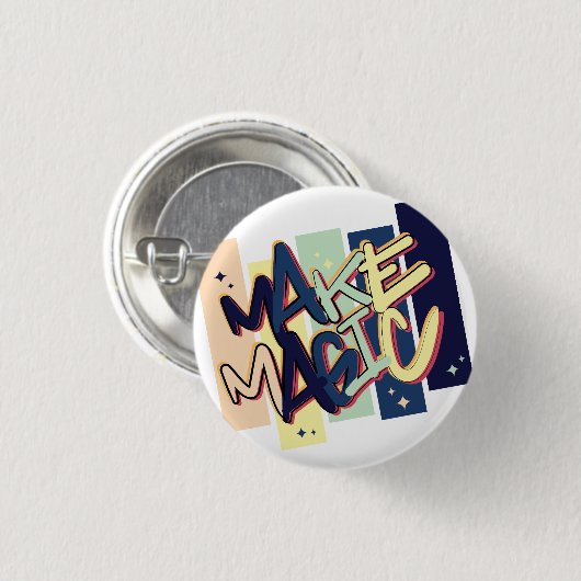 Magie Button (Vorne & Hinten)