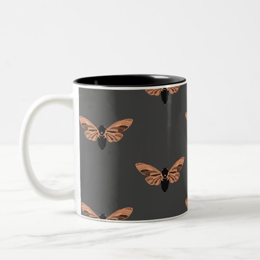 Magie Cicada Zweifarbige Tasse (Links)
