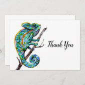 Magie Dankeskarte (Vorne/Hinten)