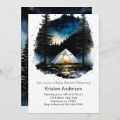 Magie der Forest Adventure Baby-Dusche Einladung (Vorne/Hinten)