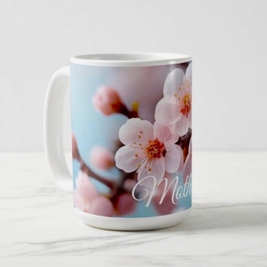 Magie der rosa Blüten Kaffeetasse