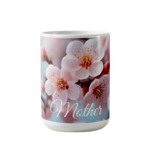 Magie der rosa Blüten Kaffeetasse