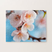 Magie der rosa Blüten Puzzle (Horizontal)