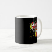 Magie der schwarzen Lehrer Kaffeetasse (VorderseiteRechts)