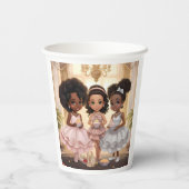 Magie der verzauberten Elixir-Melanierten Prinzess Pappbecher (Rückseite)