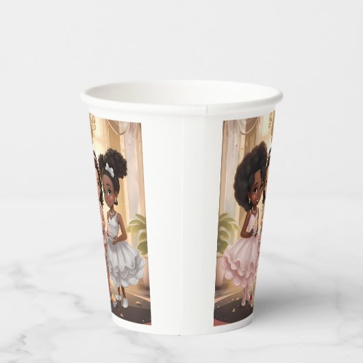 Magie der verzauberten Elixir-Melanierten Prinzess Pappbecher (Rechts)