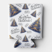 Magie der Weihnachtsbaumen Dosenkühler (Vorderseite)