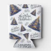 Magie der Weihnachtsbaumen Dosenkühler (Rückseite)