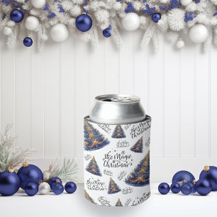 Magie der Weihnachtsbaumen Dosenkühler