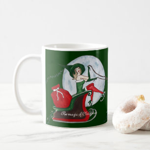 Magie der Weihnachtszeit-Tasse Kaffeetasse