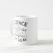 Magie der Wissenschaft Kaffeetasse (Vorderseite Links)