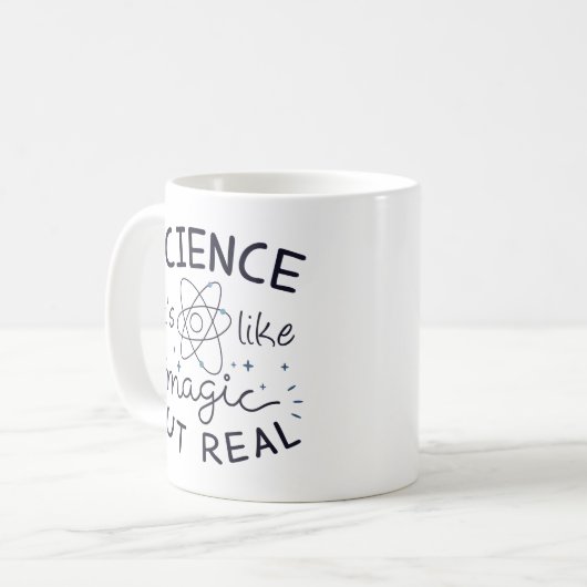Magie der Wissenschaft Kaffeetasse (Vorderseite Links)