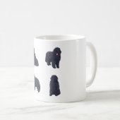 Magie des Neufundlands Kaffeetasse (VorderseiteRechts)