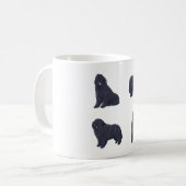 Magie des Neufundlands Kaffeetasse (Vorderseite Links)
