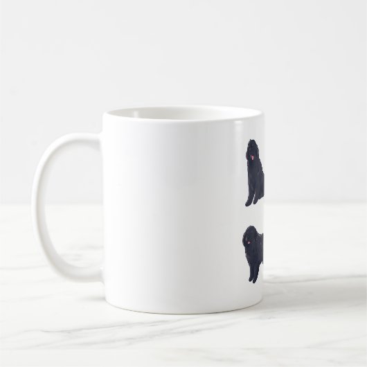 Magie des Neufundlands Kaffeetasse (Links)