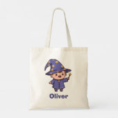 Magie des niedlich Baby Wizard Tragetasche (Rückseite)