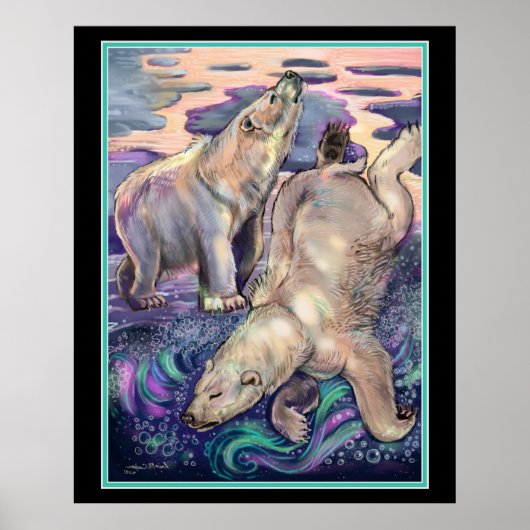 Magie des Polarbären Poster (Vorne)