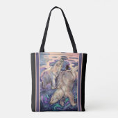 Magie des Polarbären Tasche (Rückseite)