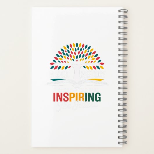 Magie des Schwarzen Lehrers: Schreiben und Inspiri Notizblock (Rückseite)