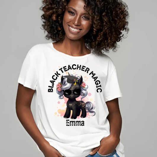 Magie des Schwarzen Lehrers T-Shirt