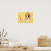 Magie des Sterns für dich. Poster (Küche)
