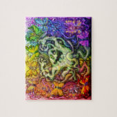 Magie des verbundenen Ghosting-Regenbogens Puzzle (Vertikal)