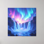 Magie des Wasserfalls Leinwanddruck (Vorderseite)