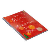 Magie des Weihnachtsfestes Notizblock (Rechte Seite)