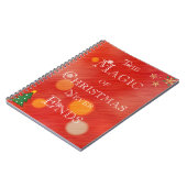 Magie des Weihnachtsfestes Notizblock (Linke Seite)