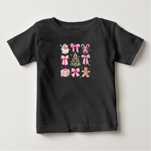 "Magie des Weihnachtsmanns und der Dinosaurier" Baby T-shirt