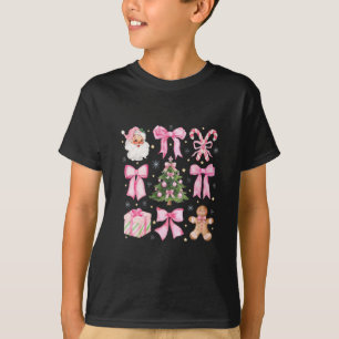 "Magie des Weihnachtsmanns und der Dinosaurier" T-Shirt