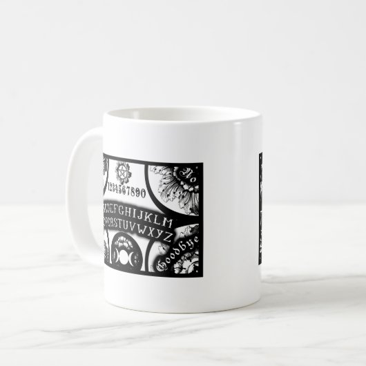 Magie, die geheimnisvollen Brett-Entwurf spricht Kaffeetasse (Vorderseite Links)