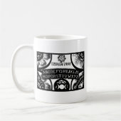 Magie, die geheimnisvollen Brett-Entwurf spricht Kaffeetasse (Links)