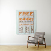 Magie e Regel PHONICS Englisch lernen Wandteppich (Beispiel)