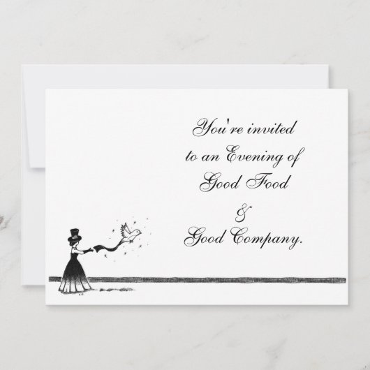 Magie Einladung (Vorderseite)