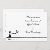 Magie Einladung (Vorne/Hinten)