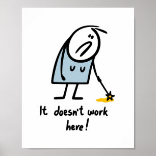 Magie funktioniert nicht poster