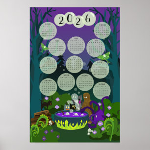 Magie für 2026 brauen poster